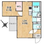 Crecia Seaside Villaの間取り画像