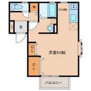 ポルカ Nの間取り画像