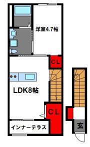 シャインハートの間取り画像