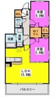 アヴェニールの間取り画像