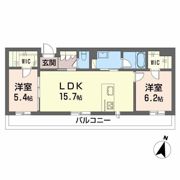 シャーメゾン別府ステラの間取り画像