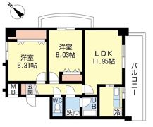 Saphir城南の間取り画像