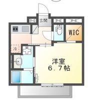 パシフィカ二日市駅前の間取り画像