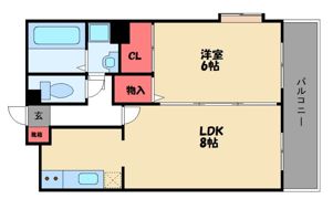 ヴィンテージ唐原2の間取り画像
