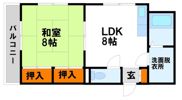 みつわハイツの間取り画像