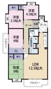 チェリーハイツ原の間取り画像