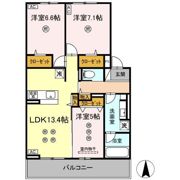 TORISIA T Northの間取り画像