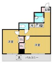 キャンパスシティ太宰府の間取り画像
