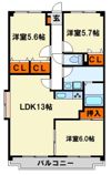 プレステージ塔原の間取り画像