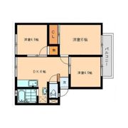 石坂ハイツの間取り画像