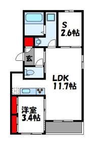 アルカディア須恵中央の間取り画像