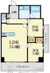 レクサスガーデン箱崎タワーズEASTの間取り画像
