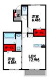 コンフォール マークの間取り画像