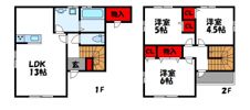 ラ・メール新宮の間取り画像