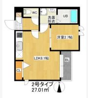 G-Smart二日市の間取り画像