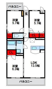ネオスクエアの間取り画像