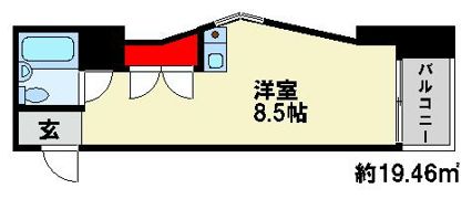 鹿島ビルの間取り画像