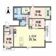 メゾンゴールド高取の間取り画像