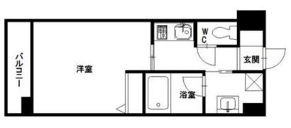 エムティースクエア吉塚駅前の間取り画像