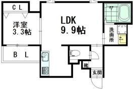 WISTERIA香椎SUZUの間取り画像