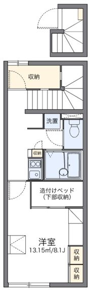 レオパレスショート ヒルの間取り画像