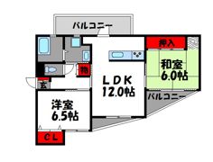 トライコード香椎駅東の間取り画像