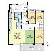 シーサイドももちヴェルデコート2番館の間取り画像