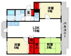 イターナルフェアの間取り画像