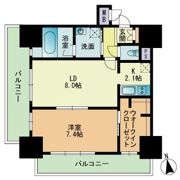RJRプレシア吉塚駅前の間取り画像