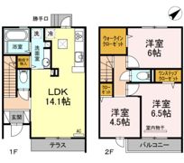セルジェ竹下 Y館の間取り画像