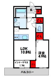 グランド ウッズ クッチーナの間取り画像