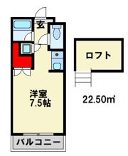 OAK VILLAちくしの 10thの間取り画像