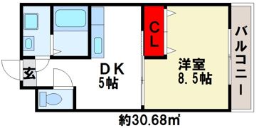 エスポアールの間取り画像