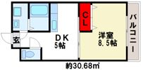 エスポアールの間取り画像