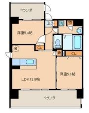 クリムゾン吉塚の間取り画像