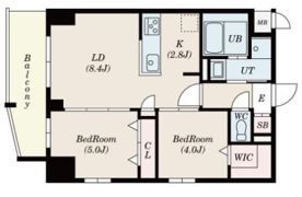 S-RESIDENCE名島の間取り画像