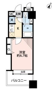 ダイナコートエスタディオ東公園の間取り画像