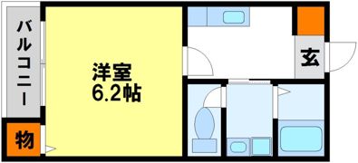 ヴィルシーナ太宰府の間取り画像