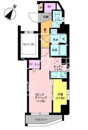 アストア薬院の間取り画像