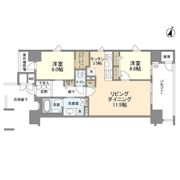 サンメゾン大濠公園北の間取り画像