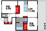 D-room三苫の間取り画像