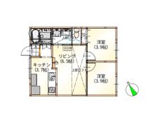 Rianna輝国の間取り画像
