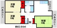 フォーサイト紫R・View terraceの間取り画像