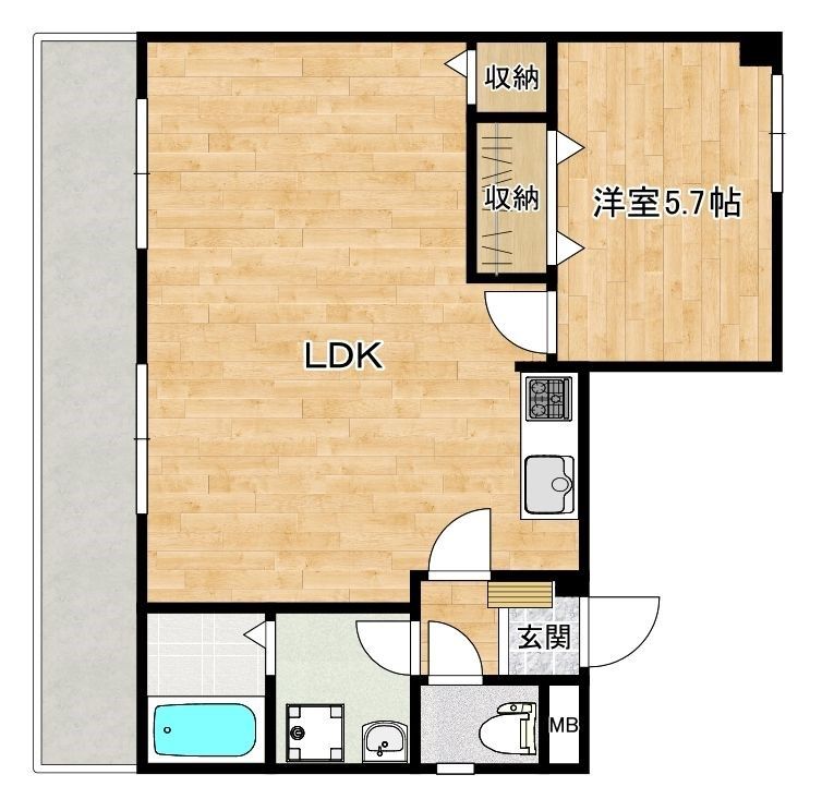 間取図