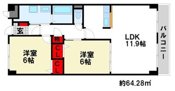 コモドパラッツォの間取り画像