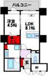 リーブル博多駅前の間取り画像