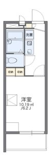 レオパレスハーモニーランドIの間取り画像