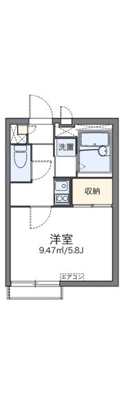 レオパレスマインドの間取り画像