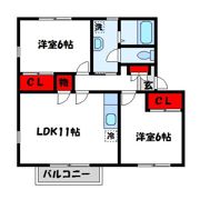 M＆Mの間取り画像