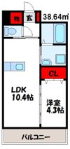 SK千鳥駅前の間取り画像